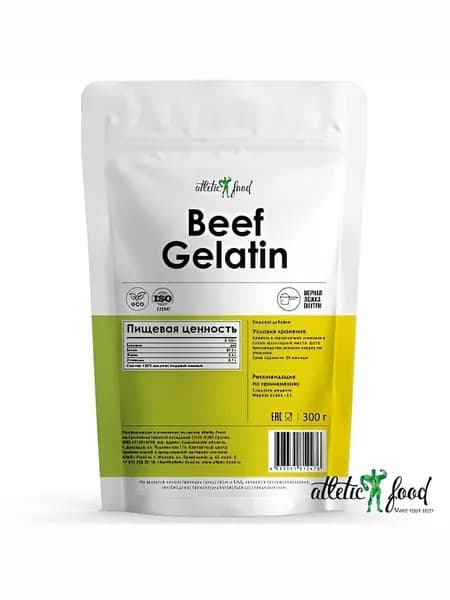 Beef Gelatin (Говяжий желатин) - 300 грамм