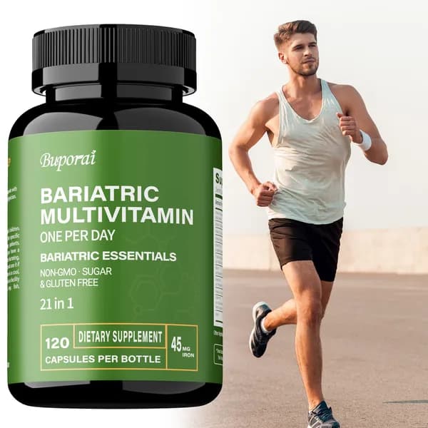 Биологически активная добавка Buporai Multivitamin - содержит 21 незаменимый витамин - ежедневная питательная поддержка, поддерживает уровень железа
