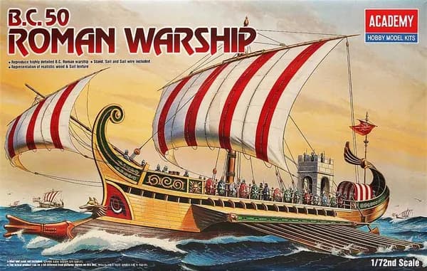 Academy 14207 1/72 Римская империя Roman Empire Battleship (B.C 50) сборная модель корабля