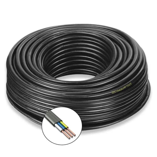 Кабель силовой ППГ-Пнг(A)-HF 3х2.5 мм2, 1м