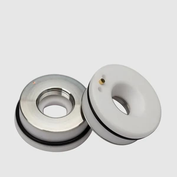 керамический держатель сопла precitec / raytools / kt b2 con p0571-1051-00001 для волоконной головки резки 28 мм
