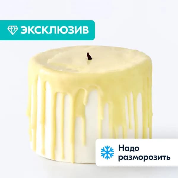 Торт Свеча Малиновый бархат, 1кг, MonRealle, замороженный