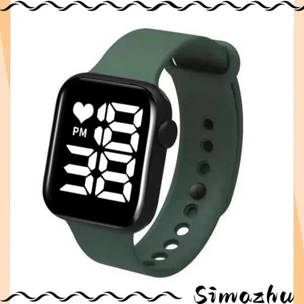 Фитнес-браслет 220829WD02-6_SIM_C4O4A6, зеленый