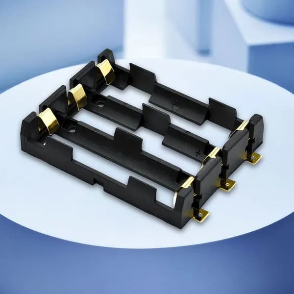 Бокс для батареек Батарейный держатель 18650 SMT, EU1OR1OE0XE6OC1OT4OL6.03-SVRLKX14CTP