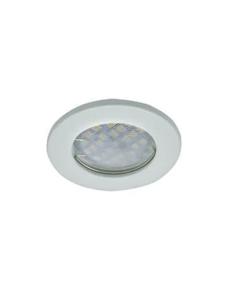 Светильник MR16 DL90 GU5.3 встр. плоский белый 30x80 (кd74) Ecola Light (упаковка 2шт)