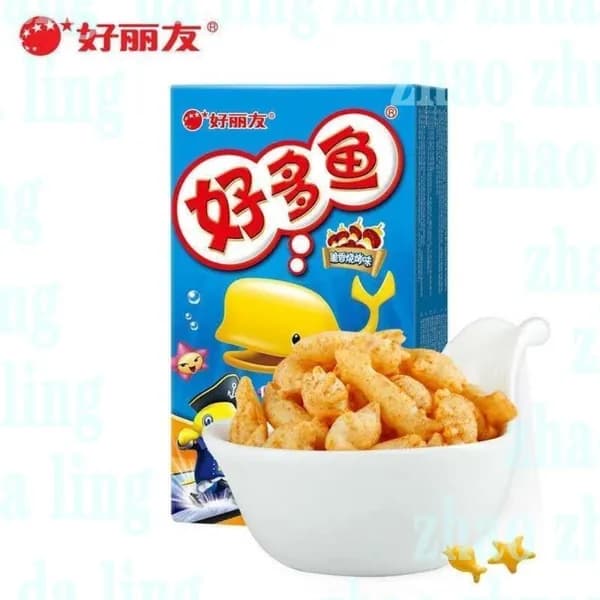 Orion Multi-Fish <Хрустящий вкус барбекю> 33 г (одна упаковка)suxia