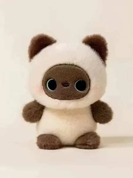 Милые плюшевые зверьки, чби-фигурки, настольный декор, друг для учебы, подарок