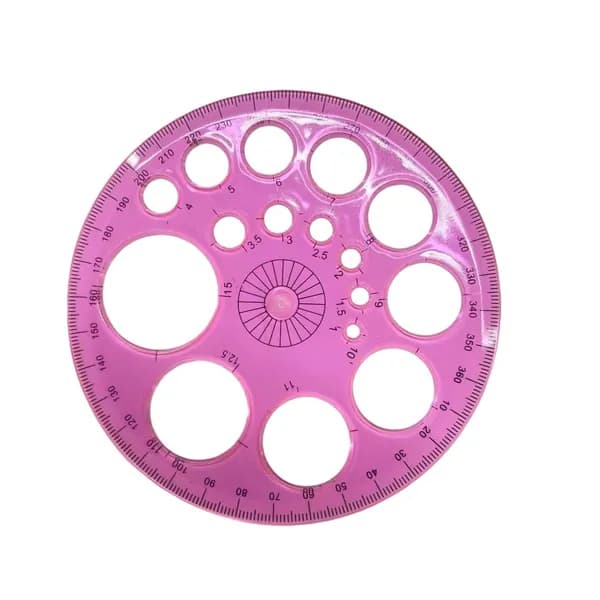 Готовальня, Translucent powder 360 degrees.