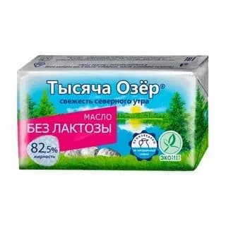 Масло безлактозное 82.5%, Тысяча Озер , 150 г 2 шт