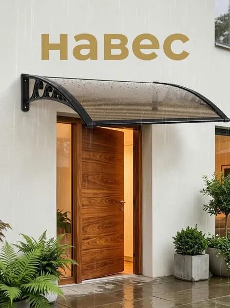 Навес на крыльце