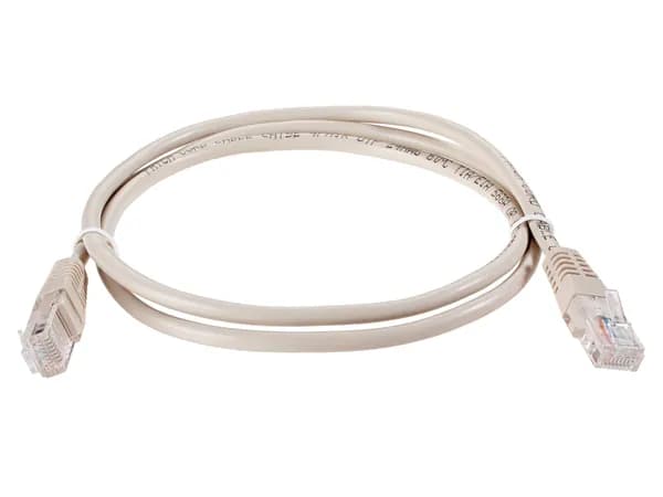 Интернет кабель 1.5 м iOpen UTP 5е RJ45 Патч корд 1.5 метра LAN сетевой Ethernet патчкорд серый (ANP511_1.5M)