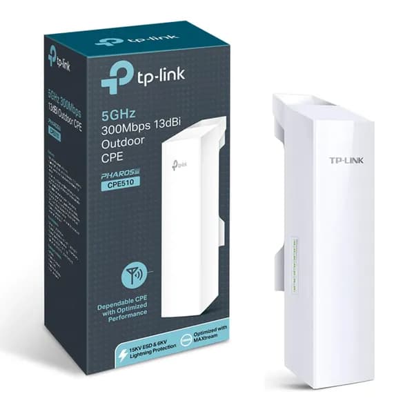 TP-Link CPE510 5 ГГц 300 Мбит/с 13dBi Открытый CPE