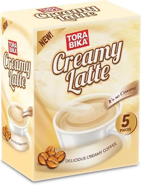 Напиток кофейный ToraBika Creamy Latte (Индонезия) 5 стиков по 30 гр.