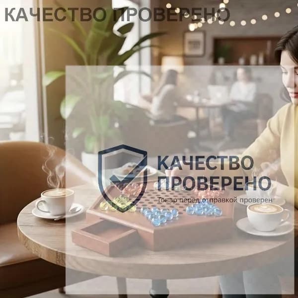 Классические китайские шашки из дерева, набор с 72 стеклянными марблами и выдвижным ящиком, настольная логическая игра для всей семьи и вечеринок, подарок