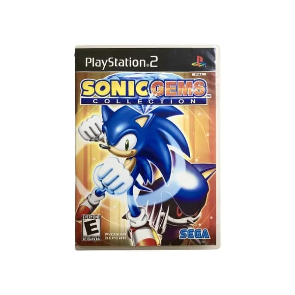 Игра PS 2 Sonic Gems Collection / Соник: Коллекция драгоценностей (Платформер, Гонки, Экшн, Sonic Team, Sega, 2005)