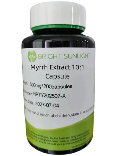Экстракт мирры 10: 1 капсула - Myrrh Extract , 500 мг*200 капсулпсул