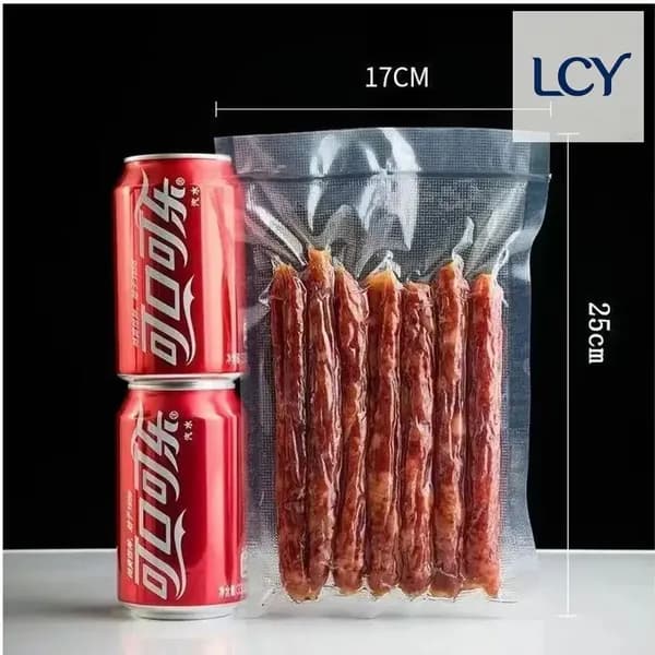 ищевые рифленые вакуумные пакеты1725 см 50 шт, расходник для вакууматора, без машины