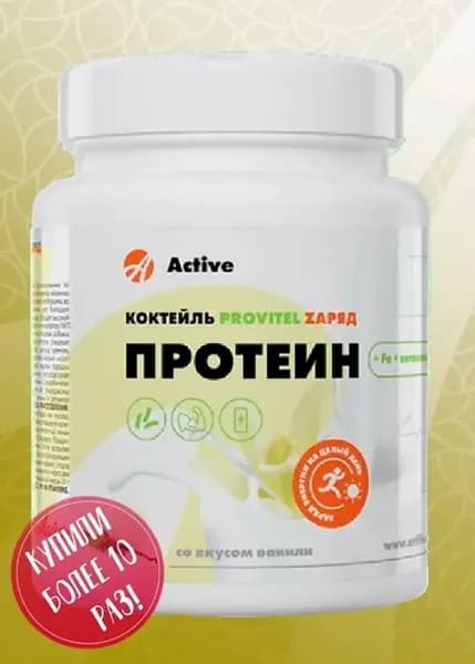 Коктейль Провитель Заряд 300 г. Арт Лайф