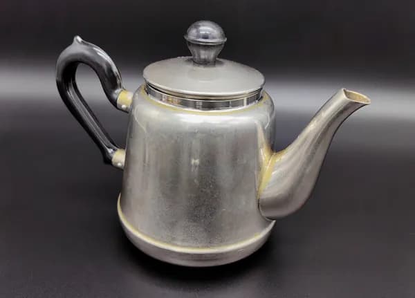 Винтажный заварочный чайник. МНЦ (Нейзильбер). СССР. 1962-1980 гг.