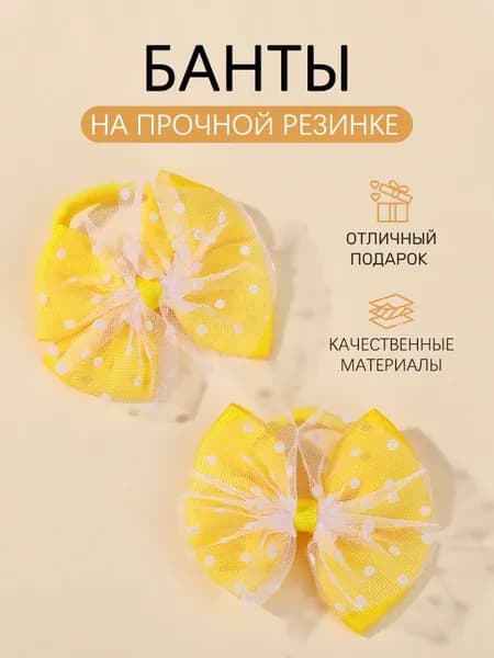 Резинка для волос 2 шт.
