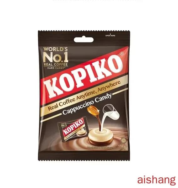 Леденцы кофейные KOPIKO CAPPUCCINO CANDY, 108 г