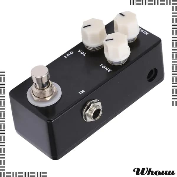 Эффектная гитарная педаль Mini Muff Fuzz, с LED-индикатором, для всех гитаристов