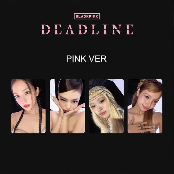 Карточки BLACKPINK альбом карты Lisa JENNIE JISOO BP k-pop карточки коллекционные 54 * 86 мм 4 шт