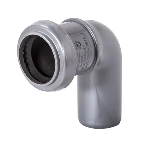 Отвод Lammin d32 мм 87 пластиковый для внутренней канализации (Lm35040003290)