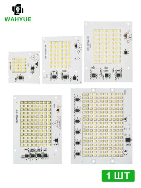 AC220V Светодиодная матрица,WAHYUE,50 ВТ,LED,холодный белый,Подходит для прожекторов