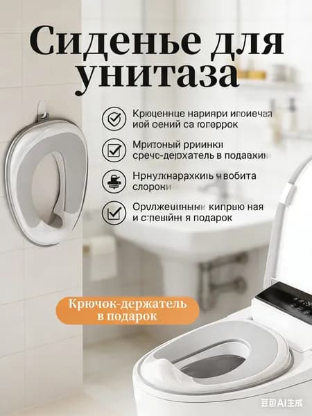 Накладка на унитаз детская/сиденье для унитаза/горшок детский/