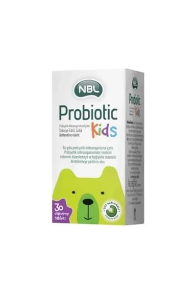 Nbl Probiotic Kids 30 жевательных таблеток