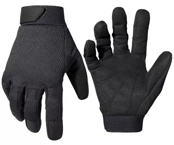 Перчатки тактические RusForce Grenadier полноразмерные (черный) XXL