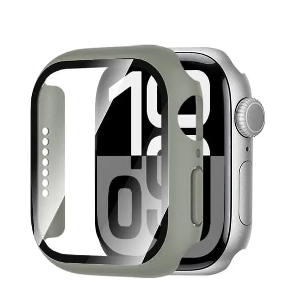 Защитный чехол стекло на часы Apple Watch 40 mm, Стекло на Апл Вотч 4, 5, 6, SE