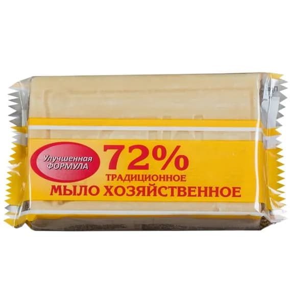 Мыло хозяйственное 72%, "Традиционное", в упаковке 200 г // Меридиан