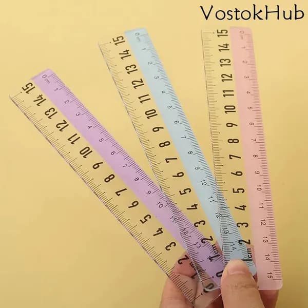 15cm Прозрачная линейка