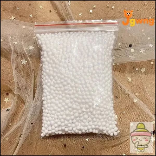 Наполнитель для подарков "Макорон" - Разноцветные пенопластовые шарики для DIY