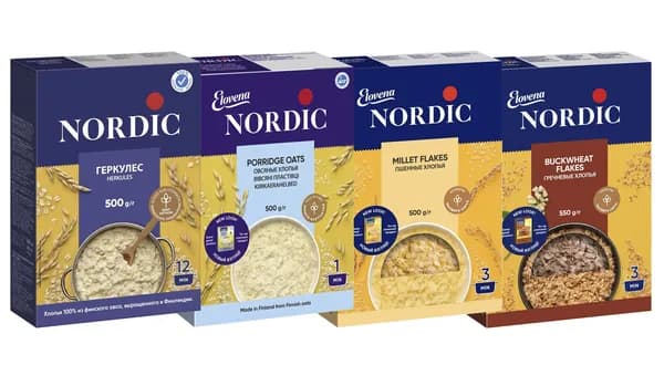Набор хлопьев Nordic из 4х видов