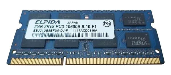 Elpida Оперативная память DDR3, 1333 МГц, 1 x (EBJ21UE8BFU0-DJ-F)