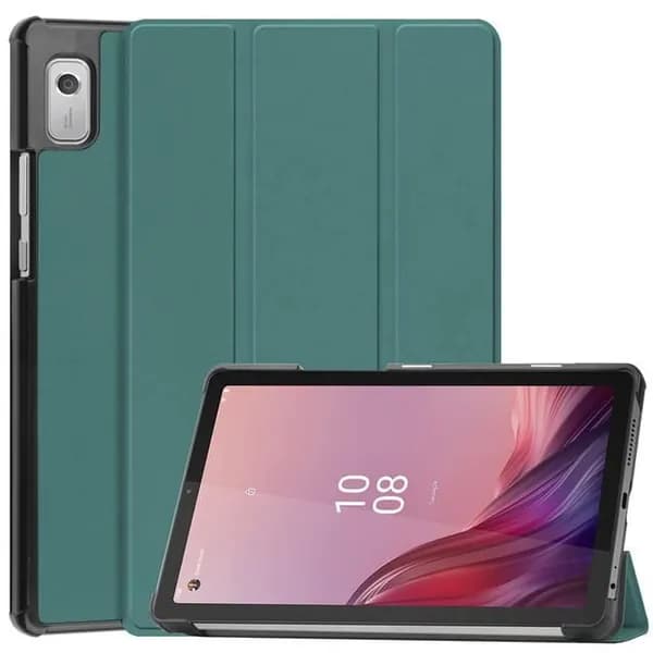 Чехол умный для планшета Lenovo Tab M9 9.0 дюйма, 2023 года, темно-зеленый