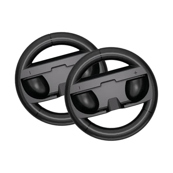 Реалистичный руль для симуляции вождения на платформе NS2 с функцией Plug and Play, Черный