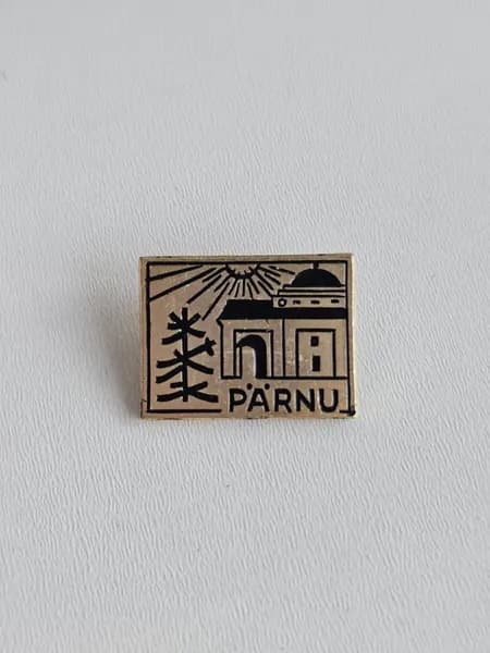 Значок СССР Parnu. Эстония