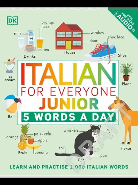 Italian for Everyone Junior 5 Words a Day