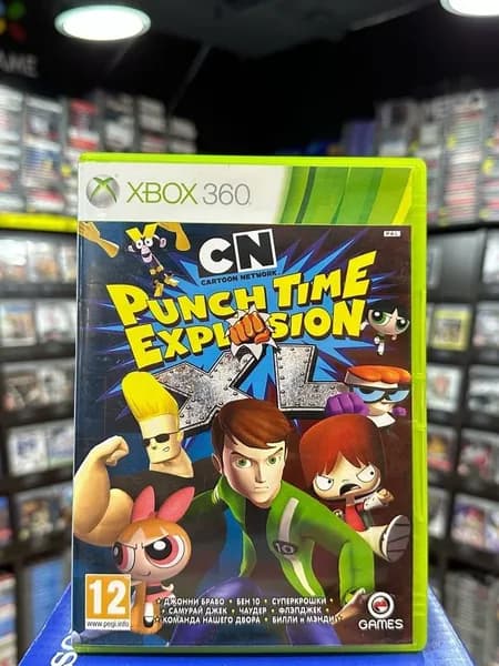 Игра Cartoon Network: Punch Time Explosion XL (Xbox 360) (Box)