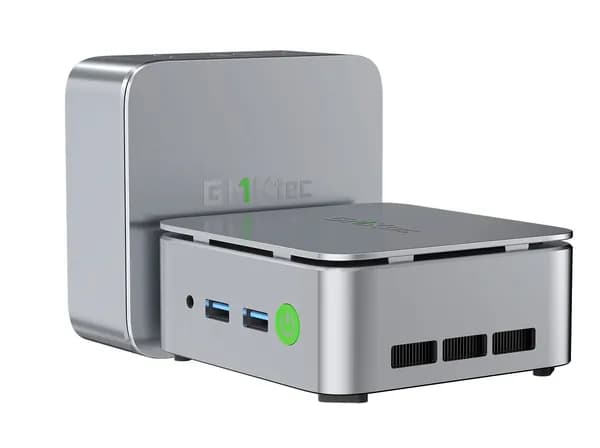 GMKtec Мини-ПК Nucbox G10, HDMI+DP+Type-C (AMD Ryzen 5 3500U, RAM Отсутствует, AMD Radeon RX Vega 8, Без ОС), Nucbox G10 3500U, серый