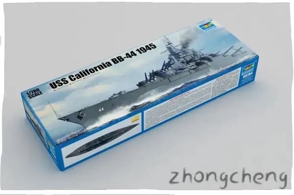 Trumpeter 1/700 05784 USS Калифорния BB-44 1945Корабль