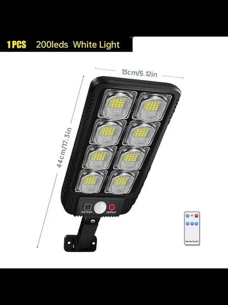 Солнечный уличный фонарь QW-LY1101 100 200LED IP6