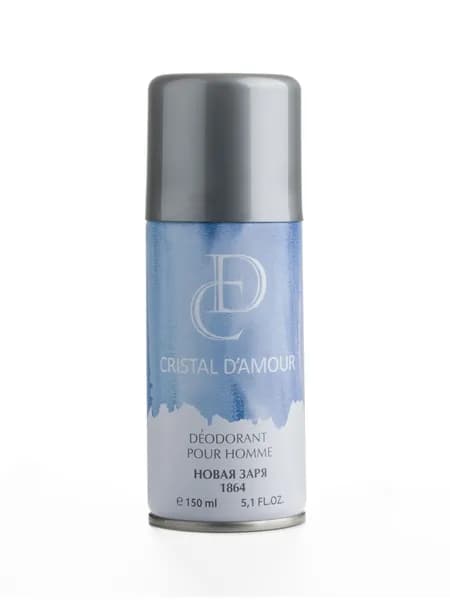 Новая заря Дезодорант парфюмированный для мужчин "Кристалл любви" / "Cristal d'amour", 150мл
