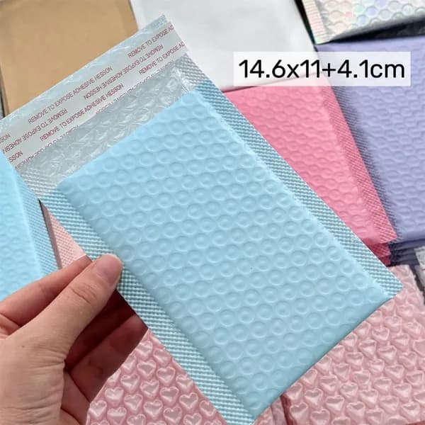 Зип пакет 15x11 см 10 шт синий