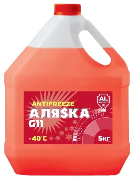 АЛЯSКА Антифриз до -40°С, 5 л