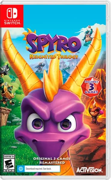 Игра Spyro Reignited Trilogy (английская версия) для Nintendo Switch